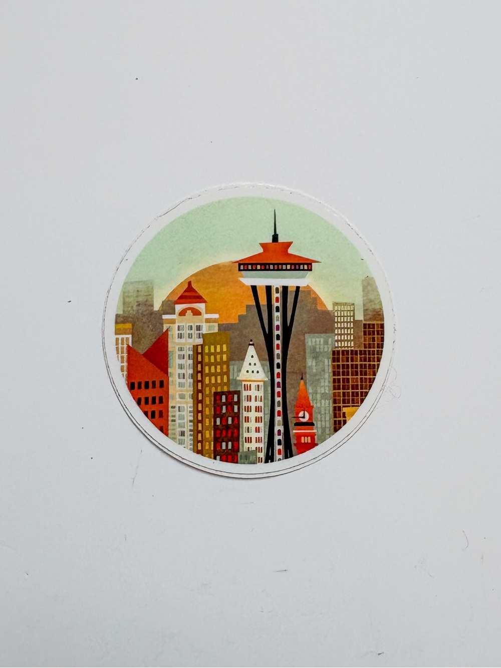 Seattle Vinyl Sticker - Picture 2 of 2